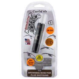 Carlsons Choke Tubes 09220 Bismuth Bone Buster Browning Invector Plus 20 Gauge MidRange 174 Stainless Steel