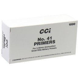 CCI 1 MilSpec No. 41 5.56x45mm NATO Rifle 1000Box