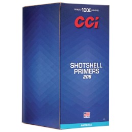 CCI 8 Shotshell Primers 209 Shotgun 1000Box