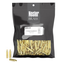 Nosler 10211 Premium Brass Unprimed Cases 6.5Creedmoor Rifle Brass 100Box