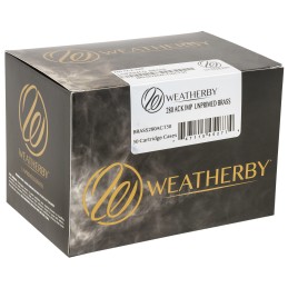 Weatherby BRASS280ACT50 Unprimed Cases  280ACKLEY Rifle Brass 50Box