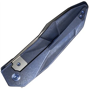 Solid Framelock Blue