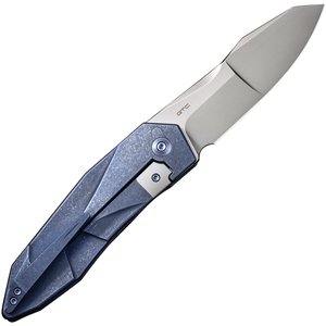 Solid Framelock Blue