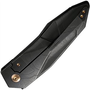 Solid Framelock Black Etch