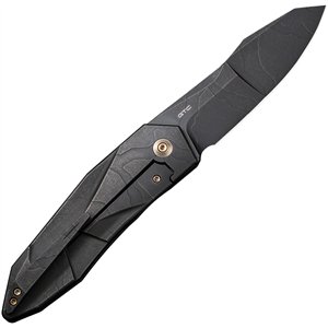 Solid Framelock Black Etch