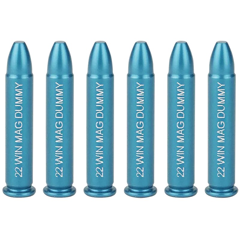 AZoom 12204 Rimfire Action Proving Dummy Rounds 22WMR 6Pack