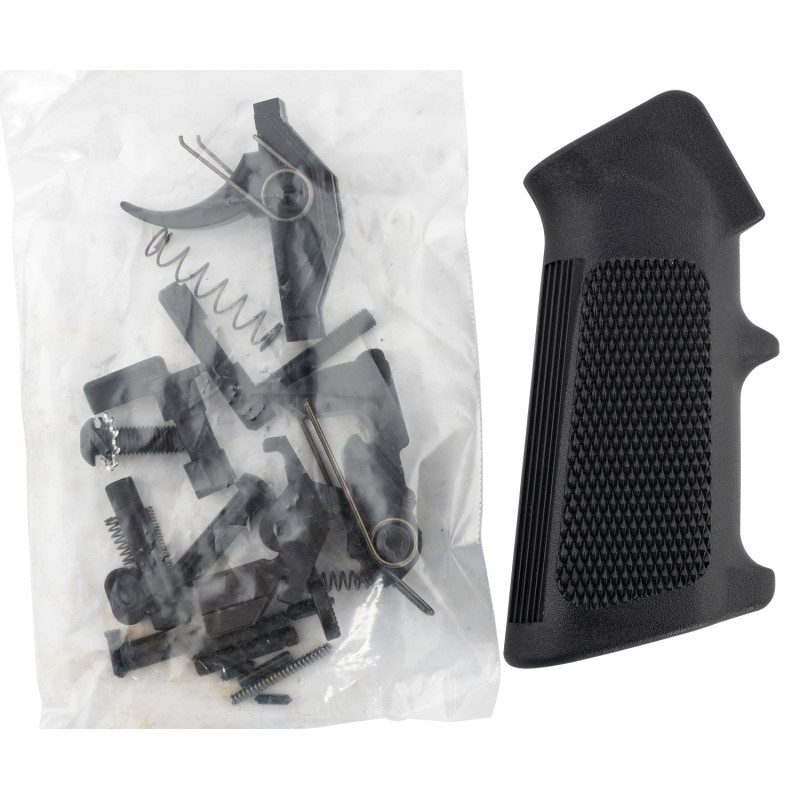 ET Arms Inc ETAPOLYLPK Lower Parts Kit  Includes Pistol Grip Fire Controls Springs Pins Detents  All Necessary Parts For AR15 Lo