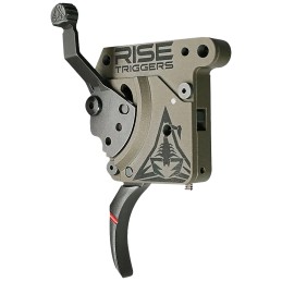 Rise Armament RA735C Reliant Trigger BlackFDE Curved