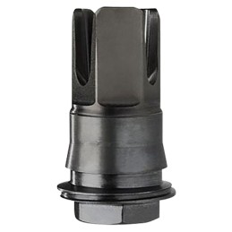 Sig Sauer SL55612X2825DEGF ClutchLok QD Flash Hider Black Stainless Steel with 12x28 tpi 2.10 OAL for 5.56mm Sig Taper Lok Barre