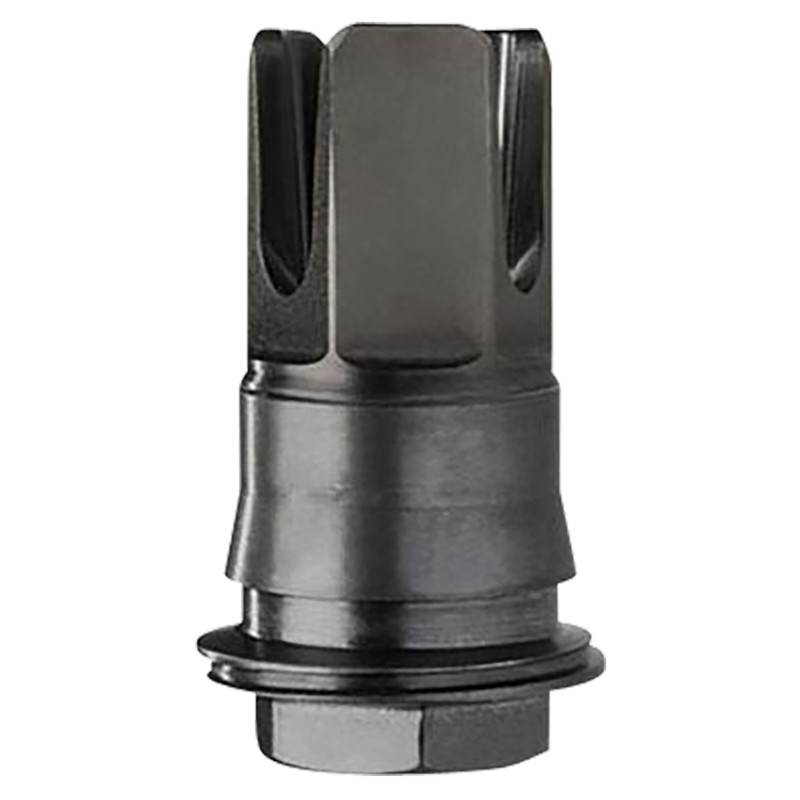 Sig Sauer SL55612X2825DEGF ClutchLok QD Flash Hider Black Stainless Steel with 12x28 tpi 2.10 OAL for 5.56mm Sig Taper Lok Barre