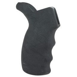 Pachmayr 02466 AR Rear Grip NonSlip Texture Black Rubber with Finger Grooves for AR15