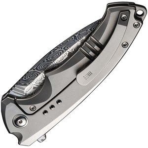 Nexusia Framelock Damascus