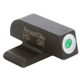 AmeriGlo SG1608 Tritium Front Sight for  Sig SauerSpringfield Armory  Green Tritium White Outline