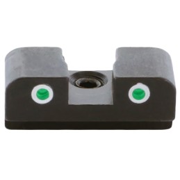 AmeriGlo XD191R Tritium Rear Sight for Springfield XDHellcat  Green Tritium White Outline Rear