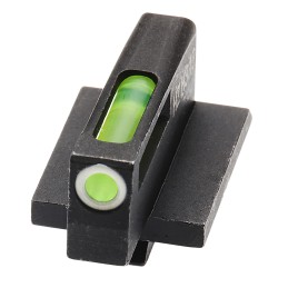 HiViz GPN301 LiteWave H3 Front Sight for Ruger GP100 Green Tritium White Outline Front Sight