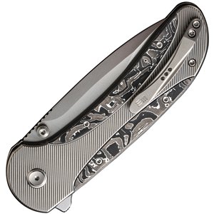 Zizzit Button Lock Alum CF