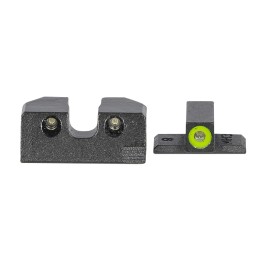 Meprolight USA 401103111 HyperBright  Green Tritium Green Outline Front SightGreen Tritium Black Outline Rear Sig Sauer PSeries