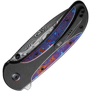 Zizzit Button Lock Timascus