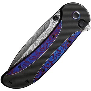 Zizzit Button Lock Timascus