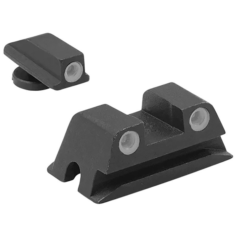 Meprolight USA 188023101 TruDot  Green Tritium White Outline Front SightGreen Tritium White Outline Rear Sight Walther Arms PPSP