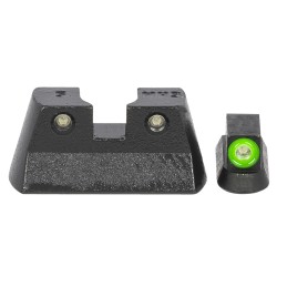 Meprolight USA 477773111 HyperBright  Green Tritium Green Outline Front SightGreen Tritium Black Outline Rear Sight CZ 75828385