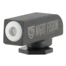 Night Fision GLK000001WGX Tritium Front Sight for Glock  GreenTritium White Outline Glock 1717L1922