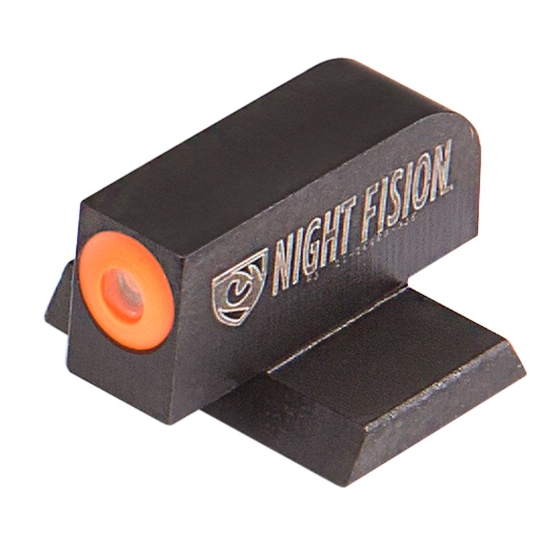 Night Fision CNK025001OGX Tritium Night Sights for Canik  Green Tritium Orange Outline Front Sight TP9SFTP9SF EliteSP9SA Mod 2