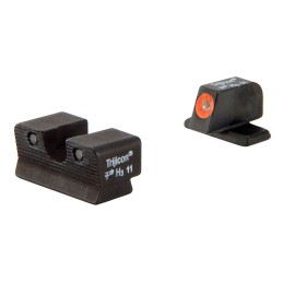 Trijicon 600752 HD Night Sights  GreenTritium Orange Outline Front SightGreen Tritium Black Outline Rear Sight Springfield Armor