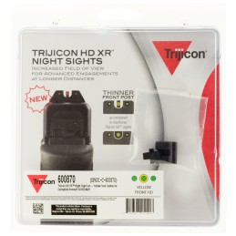 Trijicon 600870 HD XR Night Sights  GreenTritium Yellow Outline Front SightGreen Tritium Black Outline Rear Sight Springfield Ar