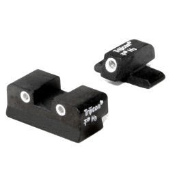 Trijicon 600448 Bright  Tough Night Sights  GreenTritium White Outline Front SightGreenTritium White Outline Rear Sight Sig Saue