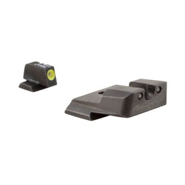 Trijicon 600558 HD Night Sights  GreenTritium Yellow Outline Front SightGreen Tritium Black Outline Rear Sight Smith  Wesson MPM