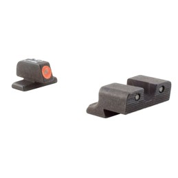 Trijicon 600581 HD Night Sights  GreenTritium Orange Outline Front SightGreen Tritium Black Outline Rear Sight Springfield XDXDM