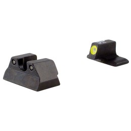 Trijicon 600600 HD Night Sights  GreenTritium Yellow Outline Front SightGreen Tritium Black Outline Rear Sight HK P2000P2000SK