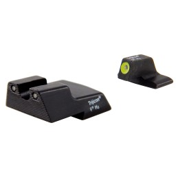 Trijicon 600602 HD Night Sights  GreenTritium Yellow Outline Front SightGreen Tritium Black Outline Rear Sight HK .45C.45C Tacti