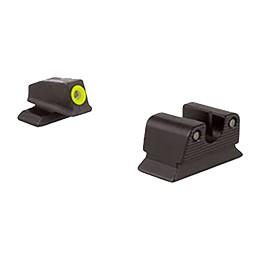 Trijicon 600625 HD Night Sights  GreenTritium Yellow Outline Front SightGreen Tritium Black Outline Rear Sight Beretta PX4