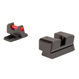 Trijicon 601050 Fiber Sights  RedFiber Optic Front SightBlackBlank Rear Sight Sig Sauer P225P226P228 8 Front8 Rear