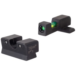 Trijicon 601116 DI Night Sight Set  GreenTritiumFiber Optic Front SightGreen Tritium Black Outline Rear Sight Springfield Armory