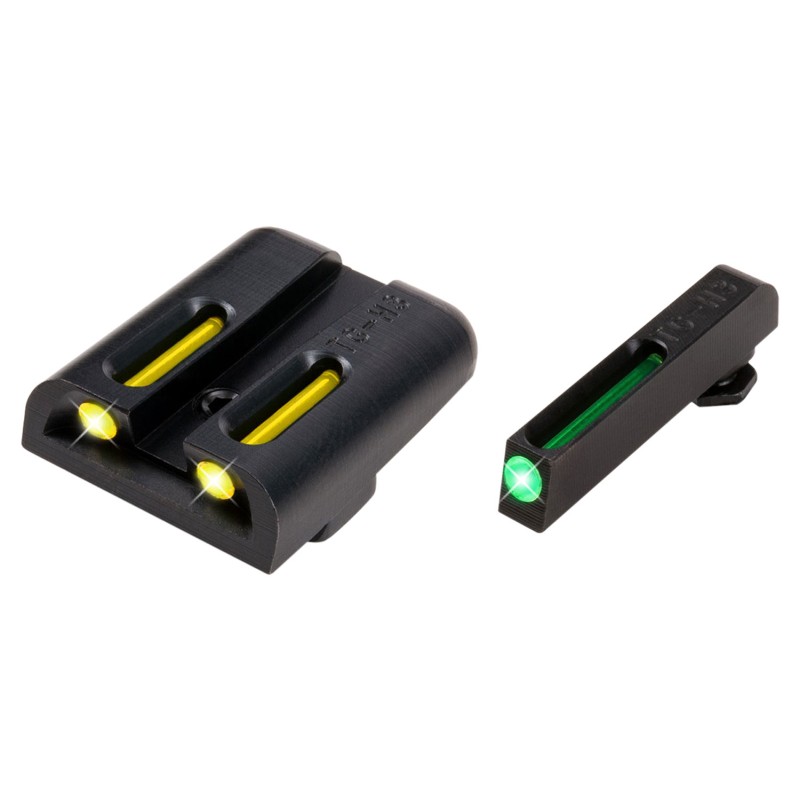 TruGlo TG131GT2Y TFO  GreenTritiumFiber Optic Front SightYellowTritiumFiber Optic Rear Sight Glock 2021