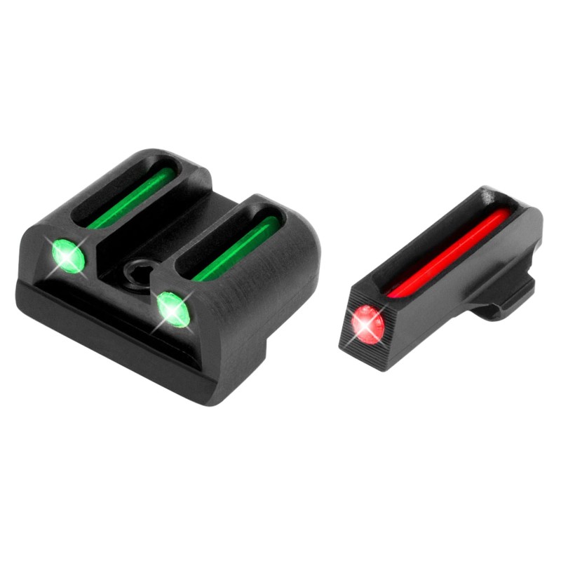 TruGlo TG131X FiberOptic  RedFiber Optic Front SightGreenFiber Optic Rear Sight Springfield Armory XD