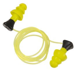 Allen 4118 Tethered Silicone Ear Plugs 26 dB Yellow 3 Pair