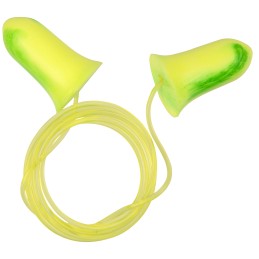 Allen 4119 Tethered Tapered Foam Ear Plugs 32 dB YellowLime Green 5 Pair