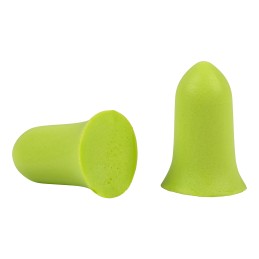 Allen 4128 Tapered Foam Ear Plugs 32 dB Lime Green 50 Pair