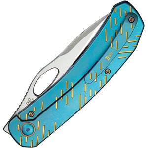 Inmate Framelock Blue Ti