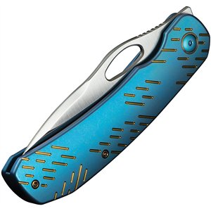 Inmate Framelock Blue Ti