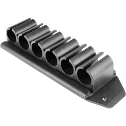 Aim Sports MM6RK Side Shell Carrier  Polymer wAluminum Mounting Plate 12 Gauge 6rd Mossberg 500590500A