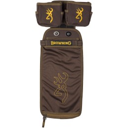 Browning 125188 Comp Series Shell Pouch Brown Polyester