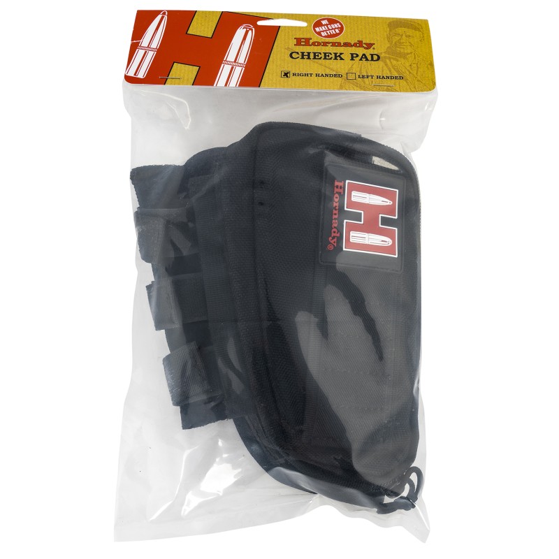 Hornady 99108 Gun Cheek Piece  Black Cordura 5rd Rifle Right Hand