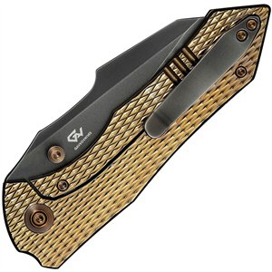 High-Fin XL Framelock Gold