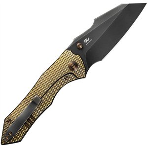 High-Fin XL Framelock Gold