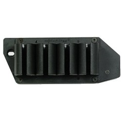 TacStar 1081130 SideSaddle  Rem 87011001187 20 Gauge 4rd Black Polymer wAluminum Mounting Plate